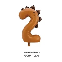 Grand ballon numérique imprimé dinosaure pour les décorations de fête d'anniversaire et de la Journée des enfants - Vente en gros