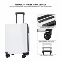Valise à roulettes de qualité supérieure pour PC |   Design à coupe diamant |   Capacité de charge de 180 kg |   Options 20"/24" |   Imperméable et durable |   OEM/ODM disponible