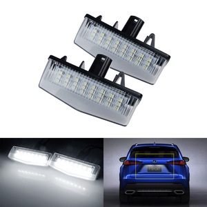 Luz LED para matrícula 8127053011 Pz060, luz blanca, carcasa transparente para Toyota Prius, Crown, Previa, Lexus CT200, Noah - Product Image 5