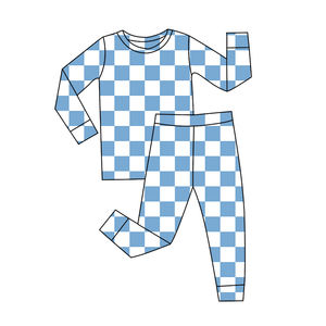 Комплект детской одежды из бамбука для мальчиков и девочек с низким MOQ: пижама с длинным рукавом и милым принтом, бамбуковая одежда для сна для детей - Product Image 3