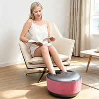 Masseur de pieds intelligent sans fil 2026 avec chaleur Shiatsu, repose-pieds vibrant pour la santé des pieds