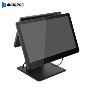 Sistema POS a Doppio Schermo Sottile da 15,6 Pollici, Terminale POS Moderno - Product Image 3