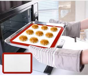Tapis de cuisson en fibre de verre multi-tailles en silicone Tapis de four à macaron pour la cuisson et le pétrissage Outils de pâtisserie essentiels - Product Image 6