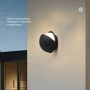 SKD Sunsir Appliques murales Led haut vers le bas abat-jour réglable gauche droite appliques murales en fer et aluminium appliques murales modernes pour jardin - Product Image 2