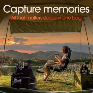 Échantillon gratuit : Sac à dos étanche pour camping, kayak, flottaison, voyage, activités de plein air, kayak, rafting, navigation, pêche - Product Image 4