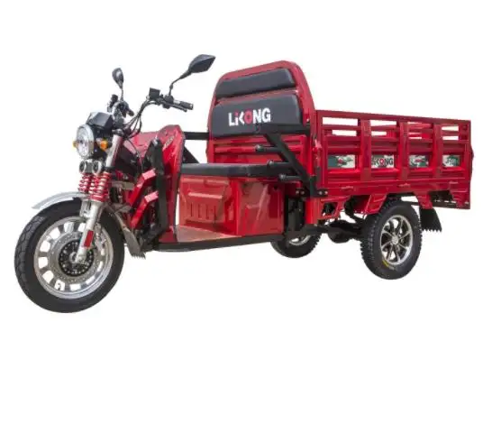 Europe and America Popular High Quality 1000w Three Wheels Electric Cargo Tricycle Electric Cargo Tricycle For Adult