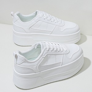 Zapatos Deportivos Blancos de Suela Gruesa para Mujer, Venta al Por Mayor - Product Image 3