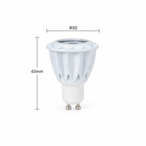 GU10 COB LED หลอดไฟสปอตไลท์หรี่แสงได้ 6W AC120V อลูมิเนียมฮีทซิงค์สำหรับแสงสว่างภายในอาคารเชิงพาณิชย์ - Product Image 5