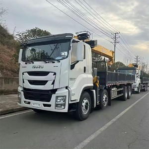 Grúa Montada en Camión ISUZU GIGA 8x4, 16 Toneladas, Pluma de 4 Secciones, Grúas Personalizadas Montadas en Camión - Product Image 5
