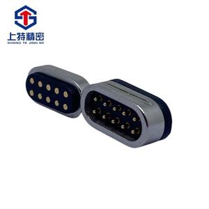 Produttore all'ingrosso 10pin connettore Pogo pin maschio e femmina presa auto ricarica Tablet connettore di alimentazione - Product Image 4