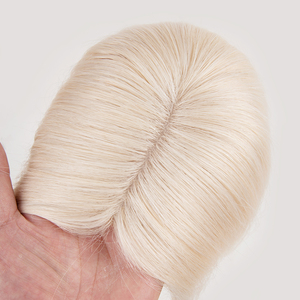 Direct factory glueless <b>wigs</b> human hair Topper for Women <b>Clips</b> European V Lace Virgin Human <b>Wig</b> Factory for Salon Wholesaler - Product Image 5
