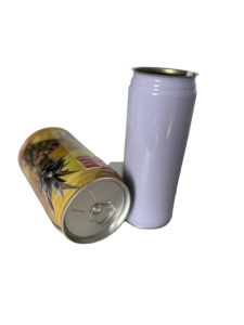Latas de Bebidas Vacías Personalizables, Latas de Hojalata de Grado Alimenticio con Tapas Fáciles de Abrir, Venta al por Mayor - Product Image 1