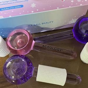 Msmr Làm Mát Mặt Ice Quả Bóng Mặt Cổ Nâng Cơ Thể Cryo Gậy Lạnh Con Lăn Mặt Đá Bóng Mặt Massager Công Cụ - Product Image 3