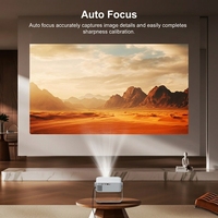Mini projecteur portable Touyinger L9W Ultra 2+8 Go FHD 1080P, faisceau lumineux de poche, projecteur intelligent 4K pour films et home cinéma