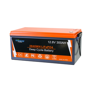 Batterie lithium-fer-phosphate Offre Spéciale 12V 300Ah batterie lifepo4 avec Bms intégré et dent bleue pour voiture de camping-car/golf - Product Image 4