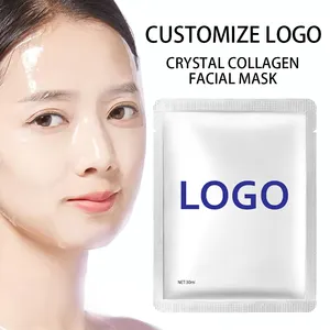 Hautkristall-Kollagen-Silberfolien-Maske Anti-Falten kosmetische Gesichtsmaske
