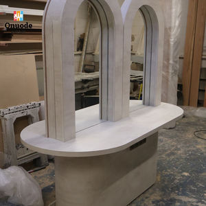Mobilier de salon de coiffure personnalisé avec LED |   Stations de coiffure et postes de travail écologiques, armoires de présentation |   Solution de conception de salon tout-en-un - Product Image 3
