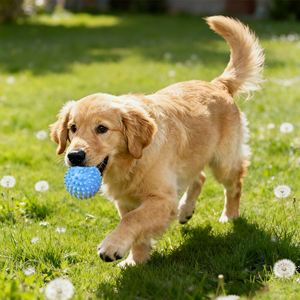 Palla Giocattolo per Animali Domestici - Design a Pois in TPR Ecologico, Resistente per Cani e Gatti, Novità Interattiva per Alleviare la Noia e l'Addestramento - Product Image 6