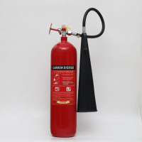 Extincteur à gaz CO2 de 10 lb (5 kg) certifié CE ISO, système d'extinction d'incendie au CO2