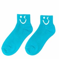 Chaussettes décontractées pour femmes, anti-bactériennes, respirantes, absorbant la transpiration, en spandex/polyester, motif rayé jacquard, pour l'été et le quotidien