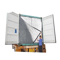 Revestimiento de Envío Altamente Reflectante con Aislamiento Térmico del 96% para Contenedores con Piso, Modelo Landy Insul-Pack INSUL-CTN3