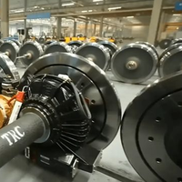 Aksesoris Kereta Api Suku Cadang Kereta Cepat Set Roda Kereta Barang untuk Dijual Dari Cina