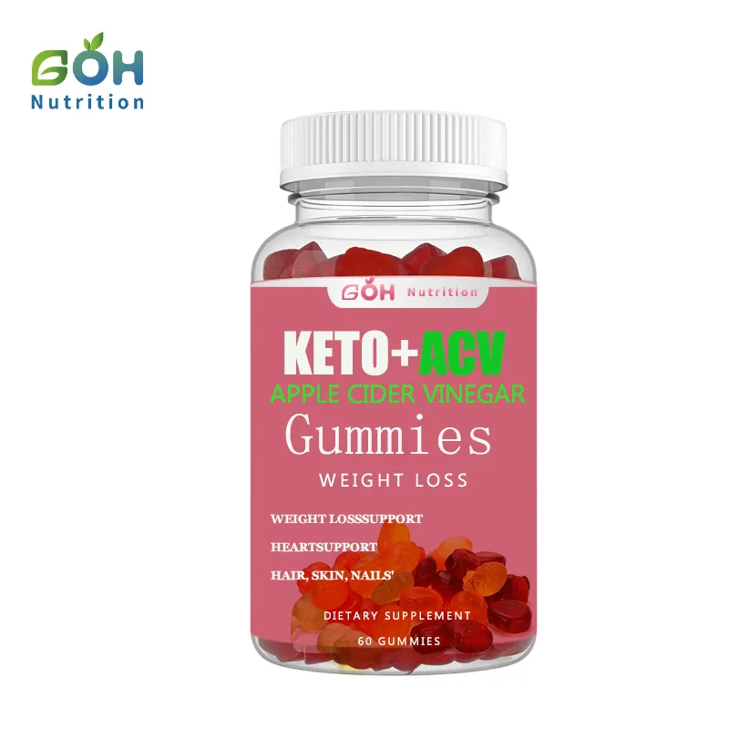 Goh cung cấp giảm cân giảm béo Gummy AVC keto Gummies