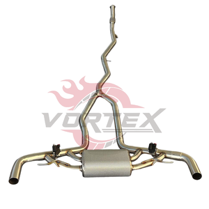 Collecteur d'échappement haute performance en acier inoxydable 76 mm avec isolation thermique Vortex pour Mercedes Benz AMG GLE 53 3.0T – Installation Bolt-on - Product Image 1