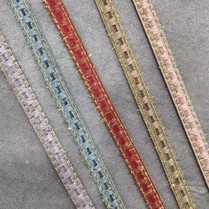 Nouveaux accessoires en dentelle de velours <span class=keywords><strong>Jay</strong></span> pour ourlets de jupes et chapeaux DIY - Product Image 1