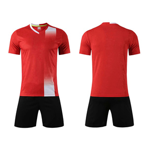 Conjunto de Uniforme de Entrenamiento de Fútbol para Hombre con Logotipo Personalizado, Camiseta de Secado Rápido, Transpirable y Anti-UV con Impresión Digital para Entrenamiento y Partido, OEM - Product Image 3