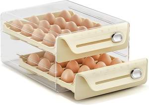 Yumurta koruma bitirme ve depolama için gıda sınıfı yumurta çok katmanlı saklama kutusu yumurta tutucu buzdolabı - Product Image 2