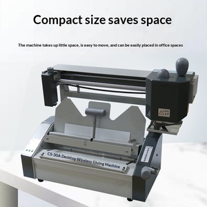 Heim-/Büro-Tischklebemaschine A3/A4 für Bücher, Dokumente, Angebote, Hochleistungs-Heißklebebinder, Kraftsparend und Effizient - Product Image 5