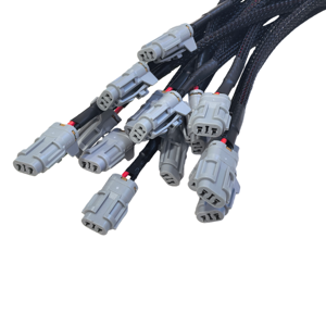 IATF16949 OEM Angepasster Auto 2-Pin Scheinwerferstecker Deutsch Weiblich Wasserdichter DT-Stecker DT06-2S Automobilkabelbaum - Product Image 4