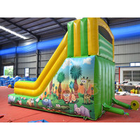 Vente en gros usine Toboggan gonflable géant personnalisé pour enfants, idéal pour la location et les équipements de jeux de carnaval en extérieur