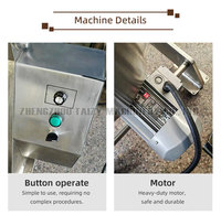 Machine de traitement automatique du chocolat pour le chocolat noir et la pâte de noix