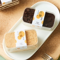 192 pièces boîte à gâteau en plastique de qualité alimentaire emballage de gâteau boîte en acrylique avec couvercle boîte de présentation de stockage décorative conteneur transparent pour bonbons
