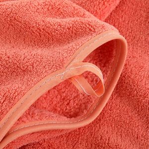 Serviettes à cheveux en microfibre corail épaisses et absorbantes pour femmes aux cheveux longs - Product Image 4