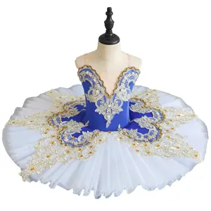 Meisjes Kleine Zwaan Bluebird Slaap Schoonheid Voorstelling Kleding Danspodium Balletkostuum