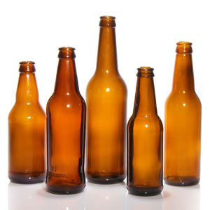 Fourniture directe d'usine 275ml 330ml thé au lait en verre d'ours <span class=keywords><strong>blanc</strong></span> <span class=keywords><strong>belge</strong></span> brun et bouchon de couronne de bouteille de bière fraîche pour la vente en gros - Product Image 2