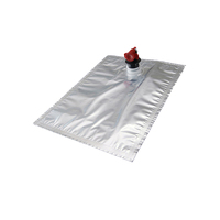 Sac à poignée de qualité supérieure, boîte en aluminium, pochette à vin rouge avec Valve papillon