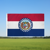 Produit promotionnel personnalisé en gros, drapeau du Mexique personnalisé, 3x5 pieds, 100% polyester, numérique, écologique, décoratif pour l'extérieur