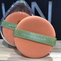 Nouveau Pigment vert lavable écologique deux-Pack coussin BB crème fond de teint facile à appliquer bouffée A286