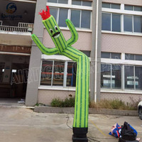 Offre Spéciale nouveau danseur gonflable de tube d'air de cactus avec le ventilateur