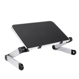 Support de bureau pour ordinateur portable en gros, réglable et pliable, support de table pour ordinateur portable, TV, lit, PC, avec tapis de souris - Product Image 4