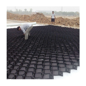 Đường lái xe geocell sỏi lưới xây dựng đường Bộ ổn định nền đường và hỗ trợ tải sỏi ổn định Lưới HDPE geocells - Product Image 1