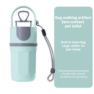Taşınabilir uygun Pet atık temizleyici kullanımlık yıkanabilir köpek Poop <span class=keywords><strong>Scooper</strong></span> sıhhi atık seçici üst çanta dağıtıcı için köpek - Product Image 1