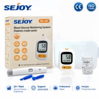 SEJOY – Kit de glucomètre numérique médical personnalisable pour la mesure de la glycémie, directement de l'usine