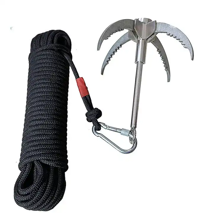 Foldable 4 Claws Stainless Steel Climbing