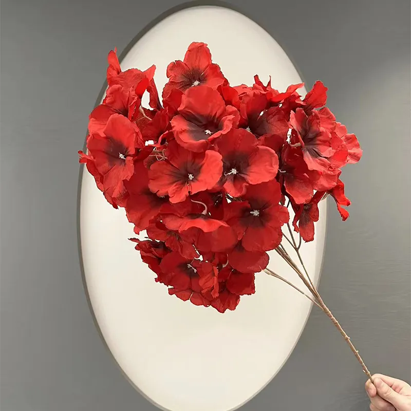 Nieuw Product Lancering Kunstbloem Promotie Lage Prijs Sneeuwbloemen Voor Decoratie Bruiloft Bloem Hoge Kwaliteit