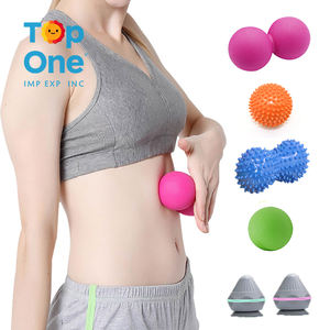 TopOne Écologique Physiothérapie Arachide Balle De Massage Fitness Exercice Pied Cou Corps Premium Bâtons De Massage Balles Rouleaux - Product Image 1